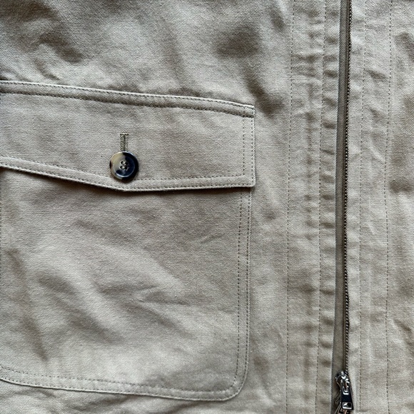 Men’s Beige Field Jacket - Picture 3 of 7